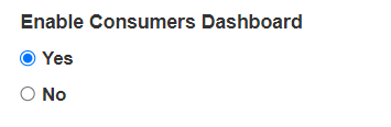 how to enable Team2Book Consumers Dashboard