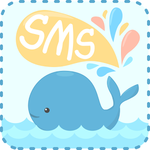 GO SMS Pro Whale ThemeEX apk