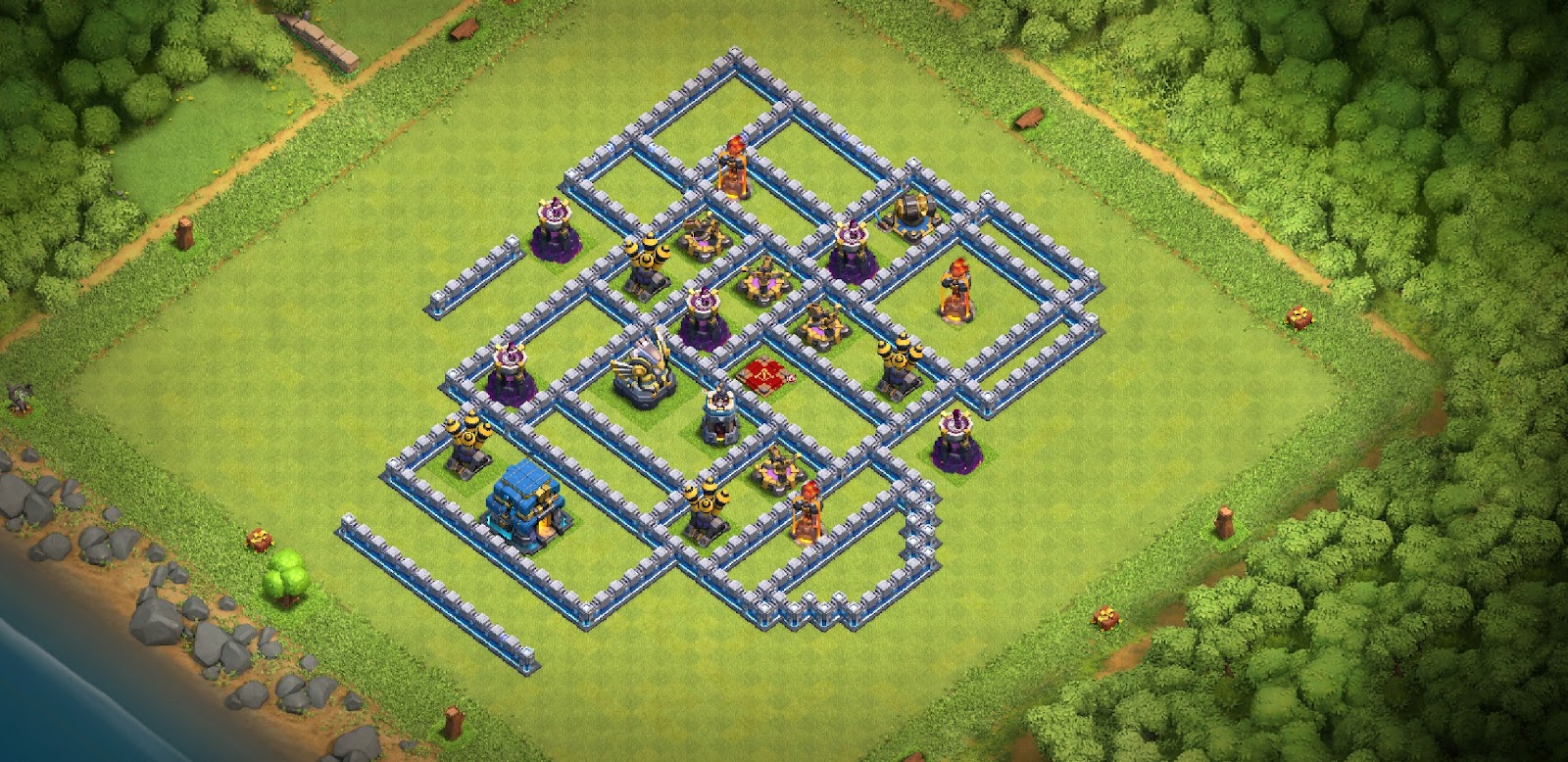 Clash Of Clans Townhall 12 Base Building Guide Gachazone