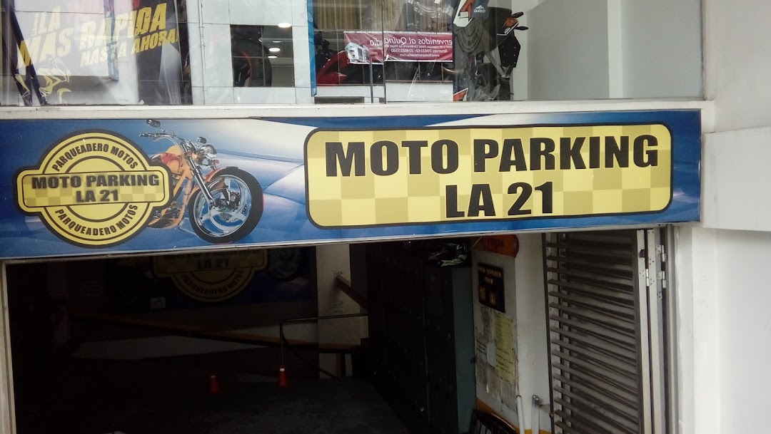 Moto Parking la 21