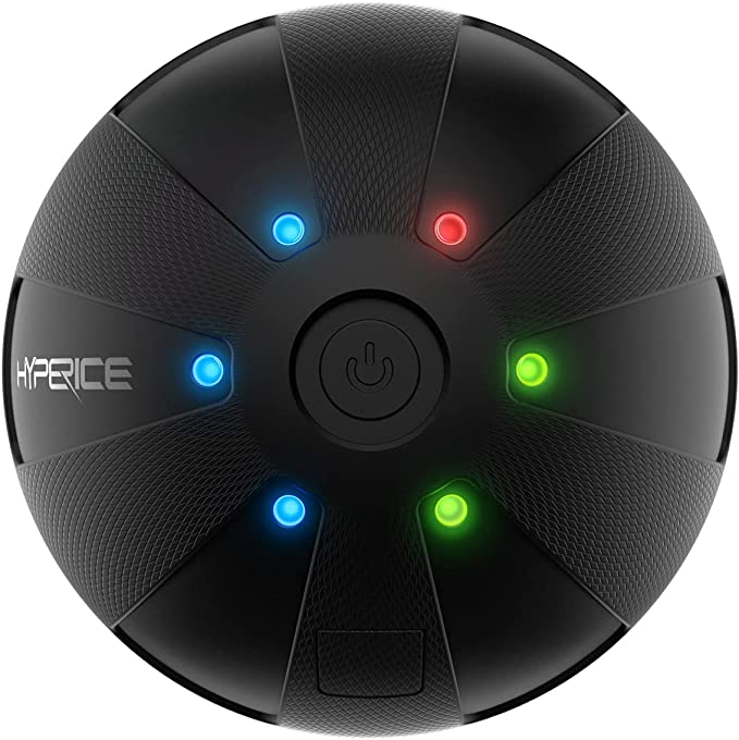 Hyperice Hypersphere Mini - Vibrating Massage Ball for Muscle Recovery, Myofascial Release and Soreness Relief - Portable Fitness Massager, Perfect for use at The Gym, or at Home