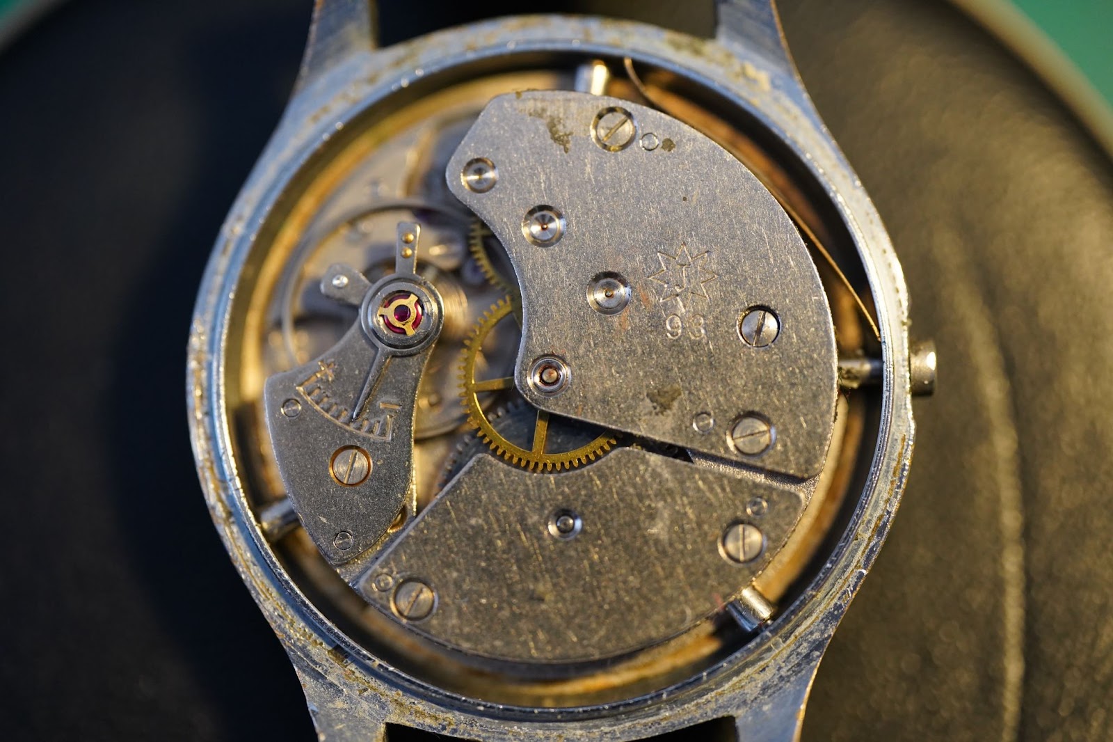 Restoration Junghans Complete repair of a fleamarket found