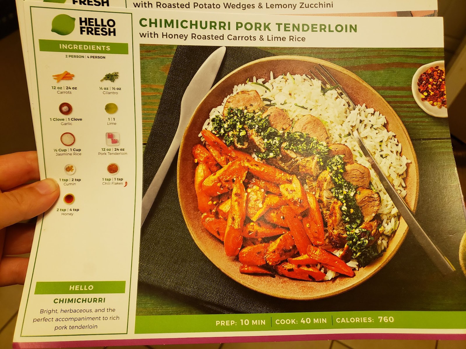 Hellofresh recipe insructions