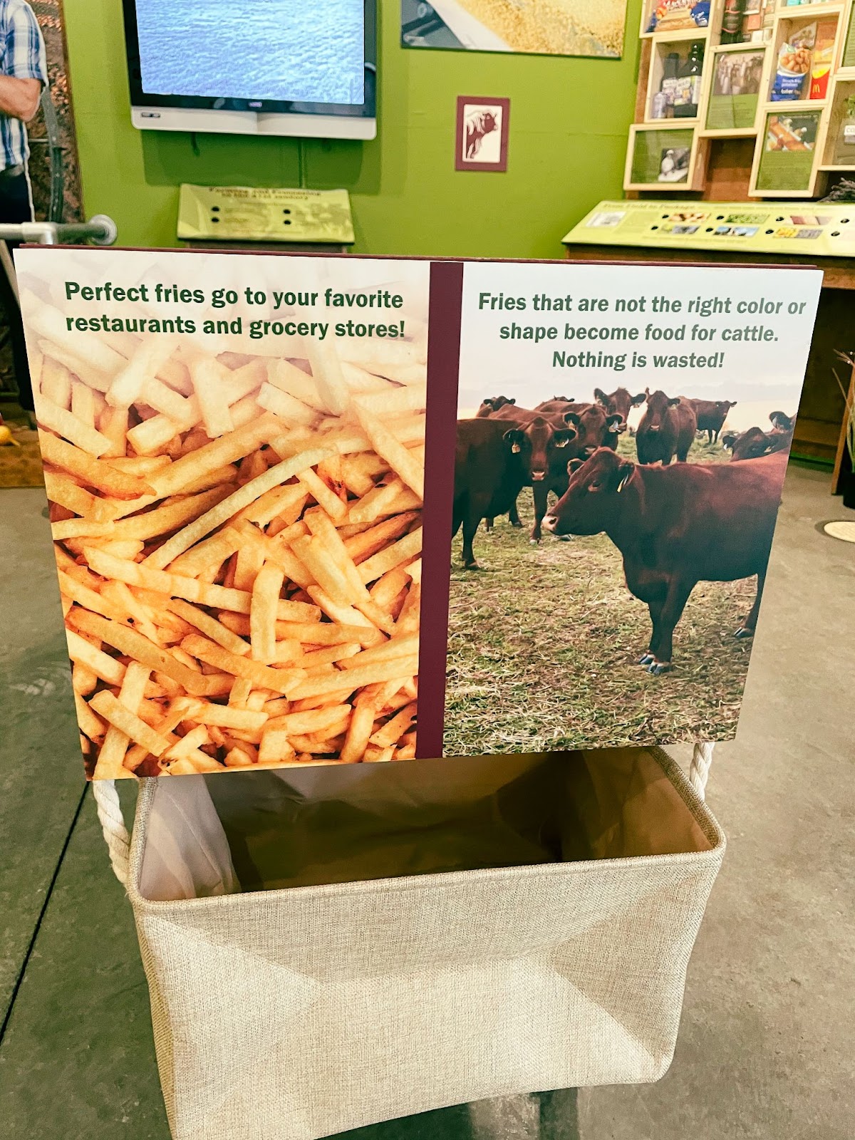 washington state potatoes are never wasted! examples of no waste