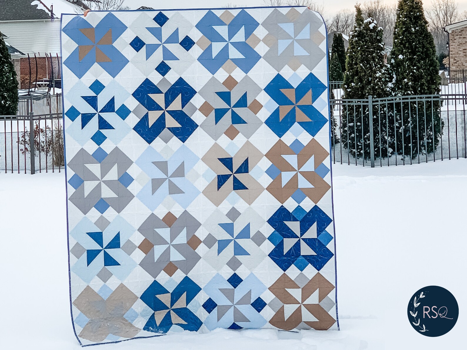 rivermill pinwheel quilt pattern