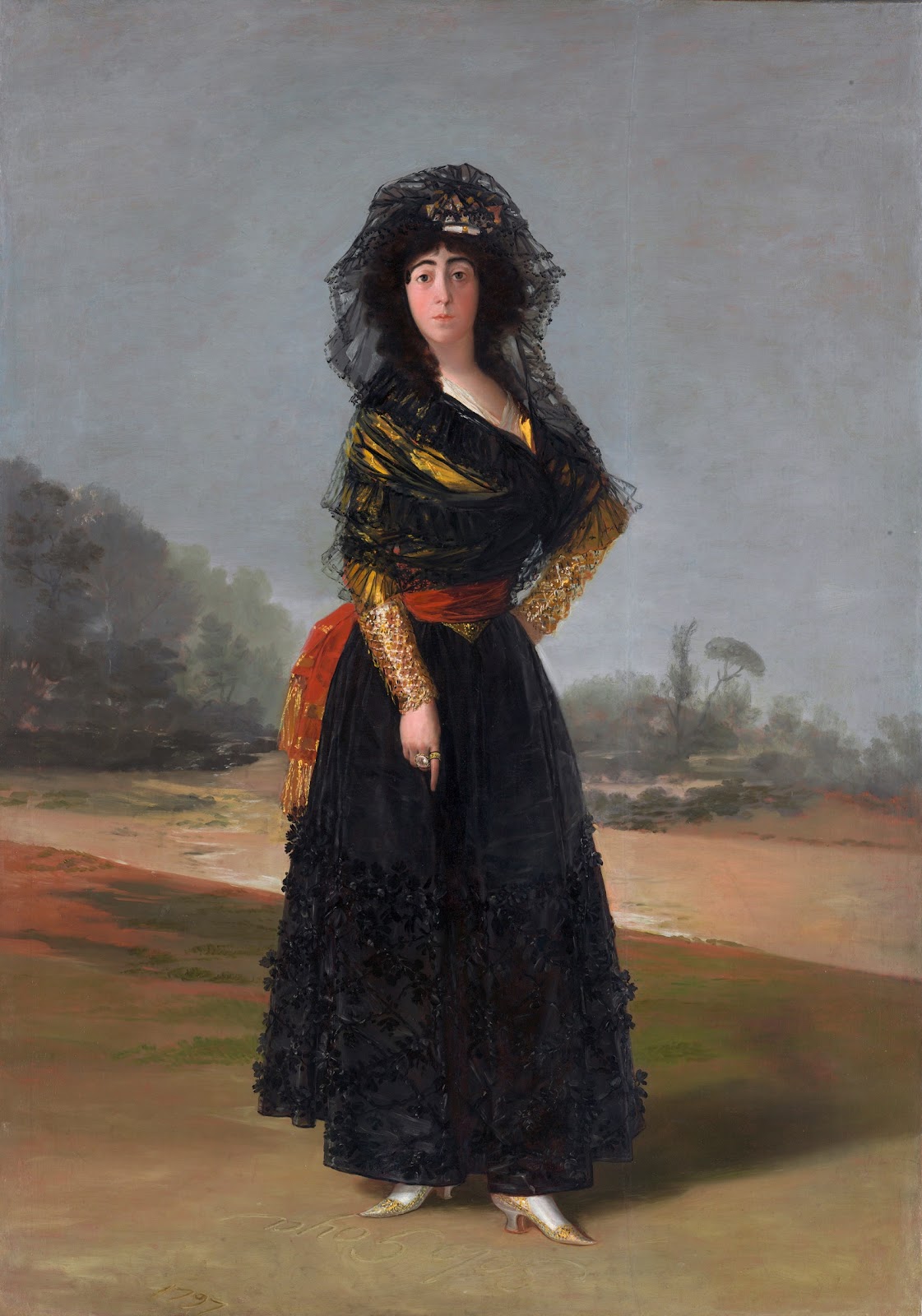 ‘La duquesa de Alba de negro de Goya