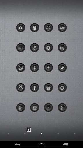 Blaque Icons Pack apk