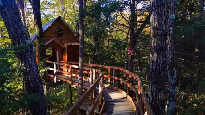 Treetop Sanctuary - Secluded NH Airbnb Cabin in the Woods