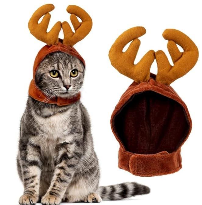 XIMISHOP Cat Christmas Hat