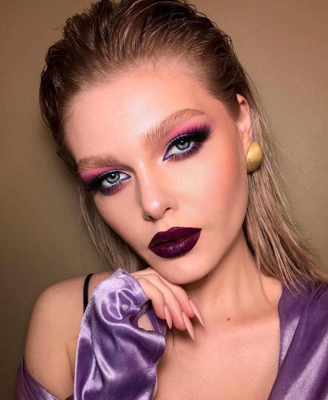 These 10 Lipstick Colors Look Stunning With A Purple Dress | DOV