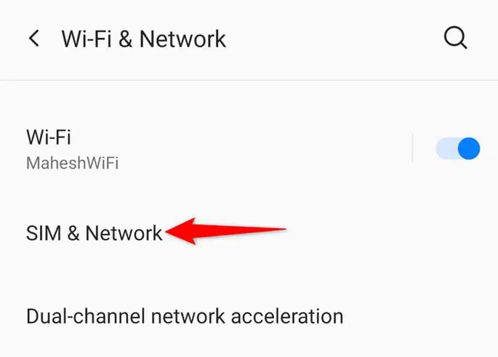 Change the preferred Network Type To Not Registered On Network