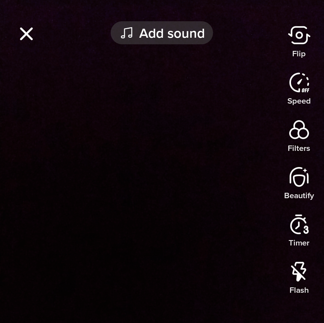 tiktok fillter icon