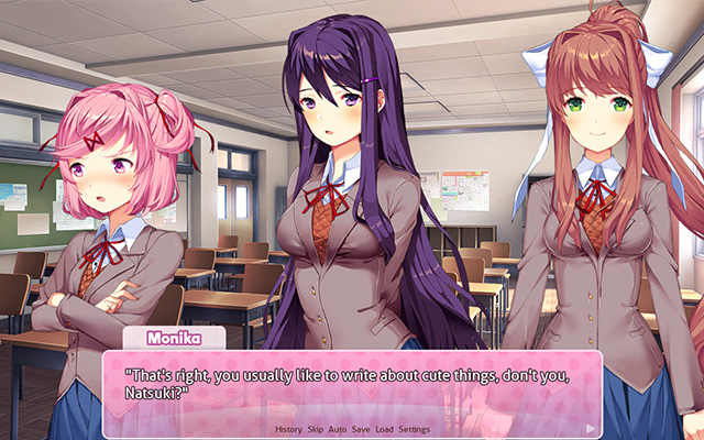 Anime game - Doki Doki Literature Club