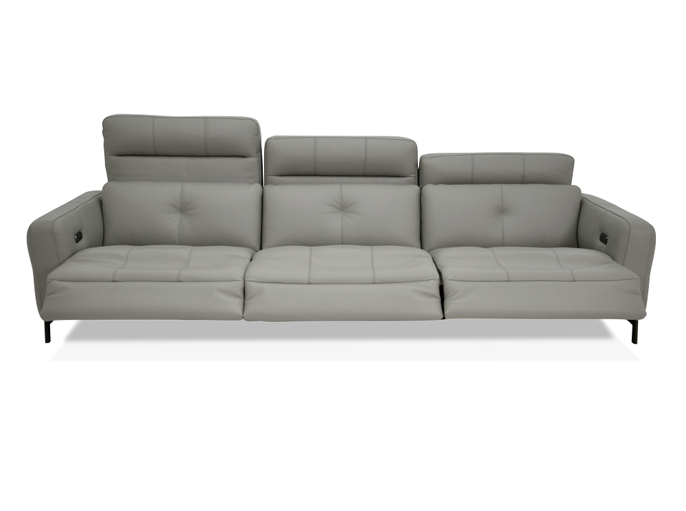 電動沙發推薦 -　Nicoline義大利進口電動沙發　－　一字型電動沙發