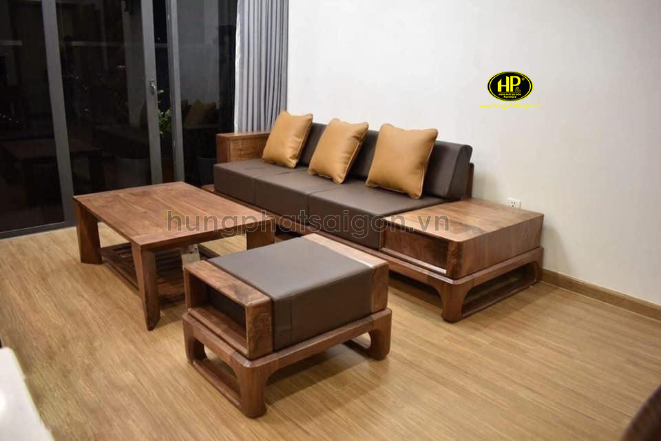 sofa gỗ phòng khách, sofa gỗ, Top 20 mẫu sofa
