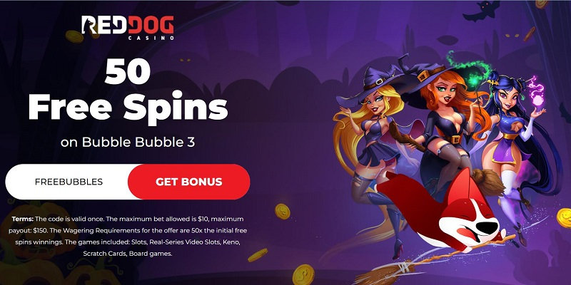 Red Dog No Deposit Bonus Codes ($40 Casino Chip, 50 Free Spins with No Deposit, More) | Cryptopolitan