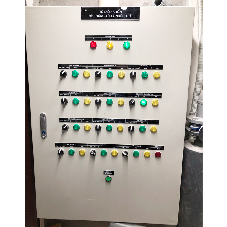 Thiết kế tủ điện điều khiển hệ thống xử lý nước thải