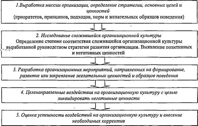 Ð Ð¸Ñ. 24. Ð­ÑÐ°Ð¿Ñ ÑÐ¾ÑÐ¼Ð¸ÑÐ¾Ð²Ð°Ð½Ð¸Ñ Ð¾ÑÐ³Ð°Ð½Ð¸Ð·Ð°ÑÐ¸Ð¾Ð½Ð½Ð¾Ð¹ ÐºÑÐ»ÑÑÑÑÑ (ÐÐ¾ ÐÐ°Ð³ÑÑÐ° Ð.Ð. [120])