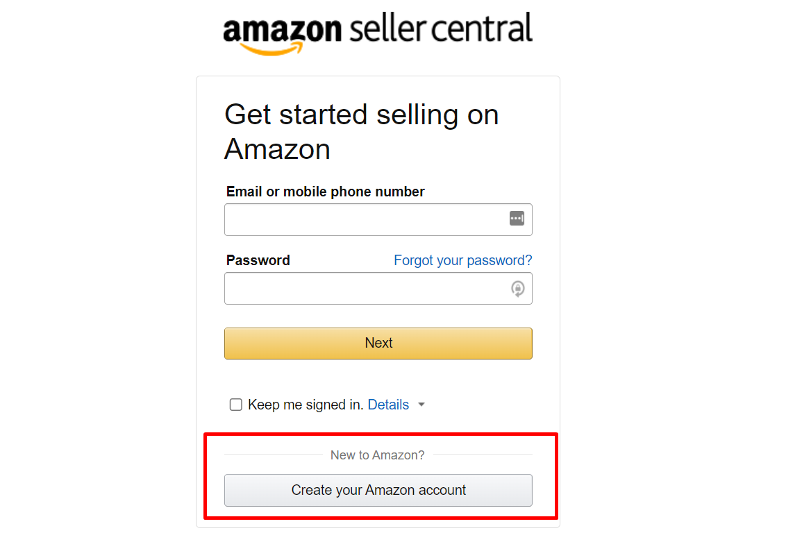 selling on Amazon