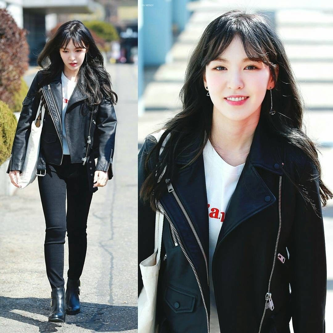 jaket kulit korea wanita