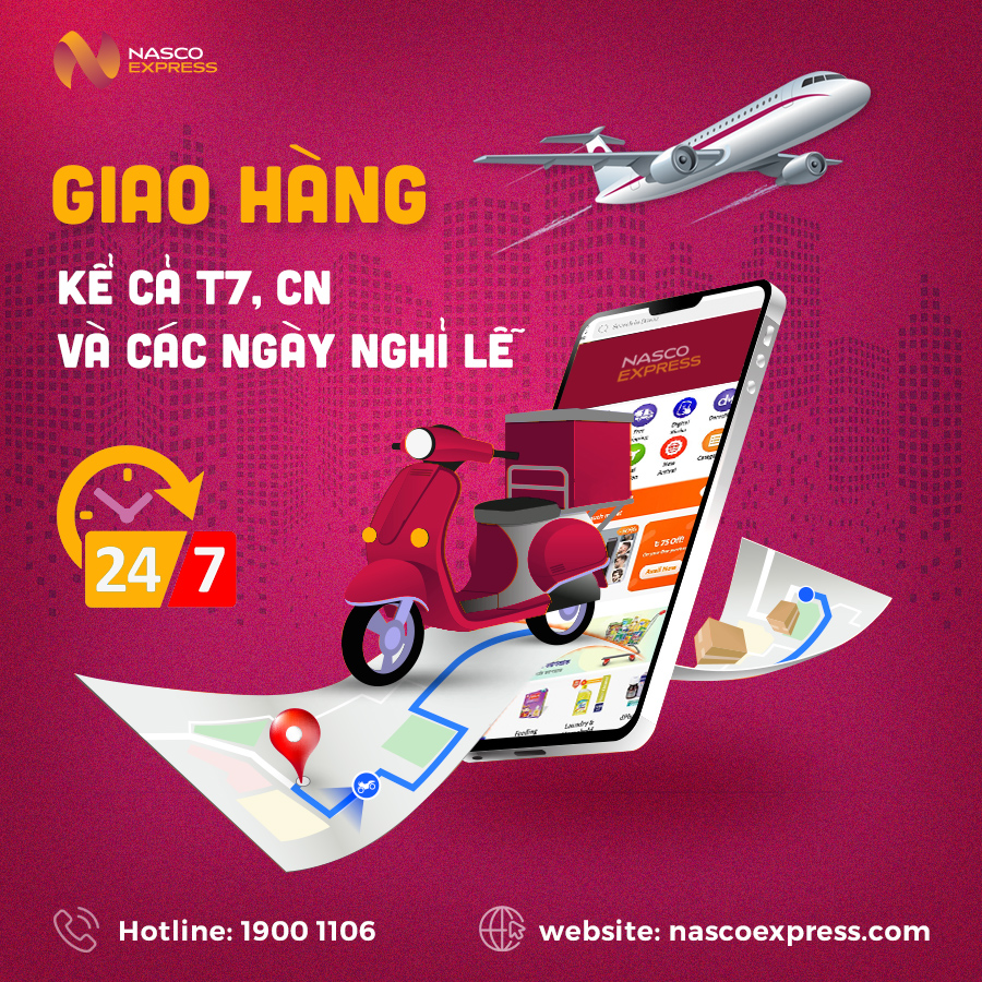 Nasco Express - cung cấp dịch vụ giao hàng tận nơi uy tín hàng đầu thị trường