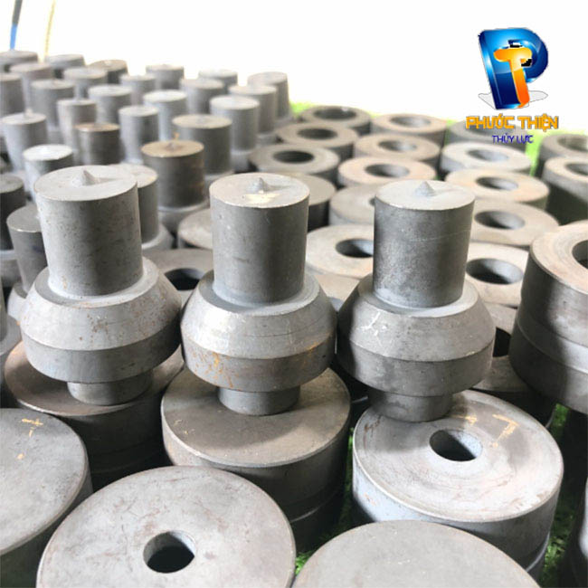 Chày cối đột (mũi đột lỗ) - Phụ tùng không thể thiếu của máy đột lỗ Thủy Lực