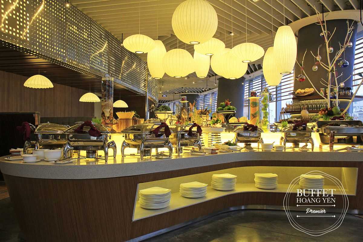 Không gian đẳng cấp trong tiệc buffet hải sản Tp.HCM tại Hoàng Yến Premier