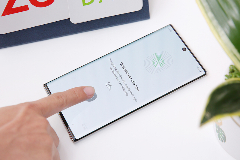 Điện thoại Samsung Galaxy Note 10+ | Cảm biến vân tay Điện thoại Samsung Galaxy Note 10+ | Cảm biến vân tay