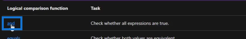Power Automate logical functions