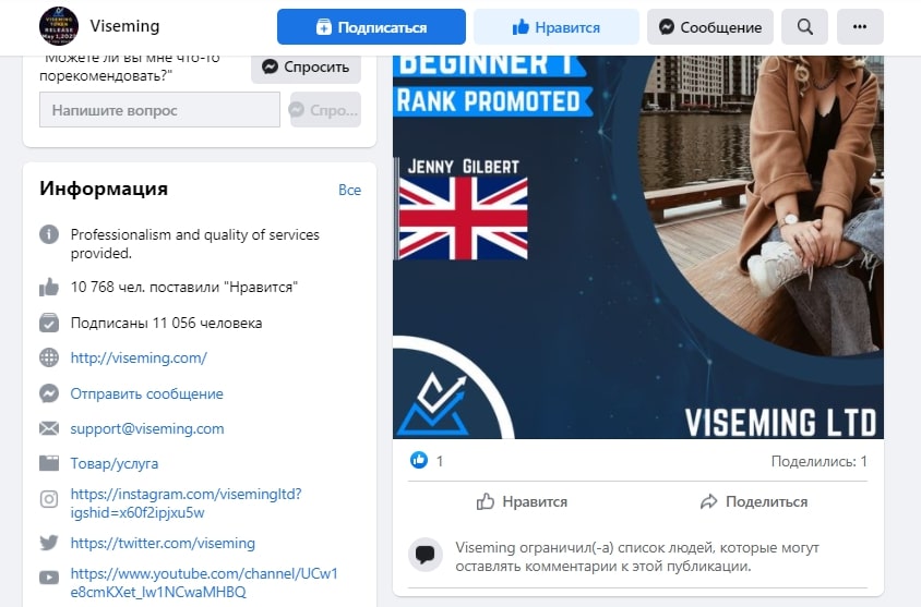 Viseming LTD: отзывы о маркетинге и платежной дисциплине. Цепляющий хайп или лохотрон?