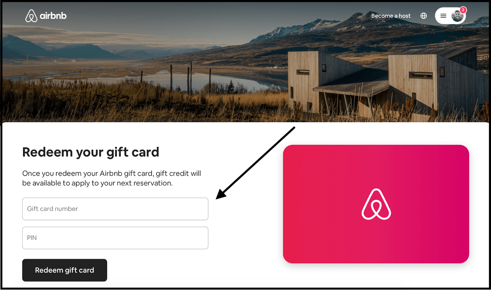 gifts for writers - AirBnB gift card