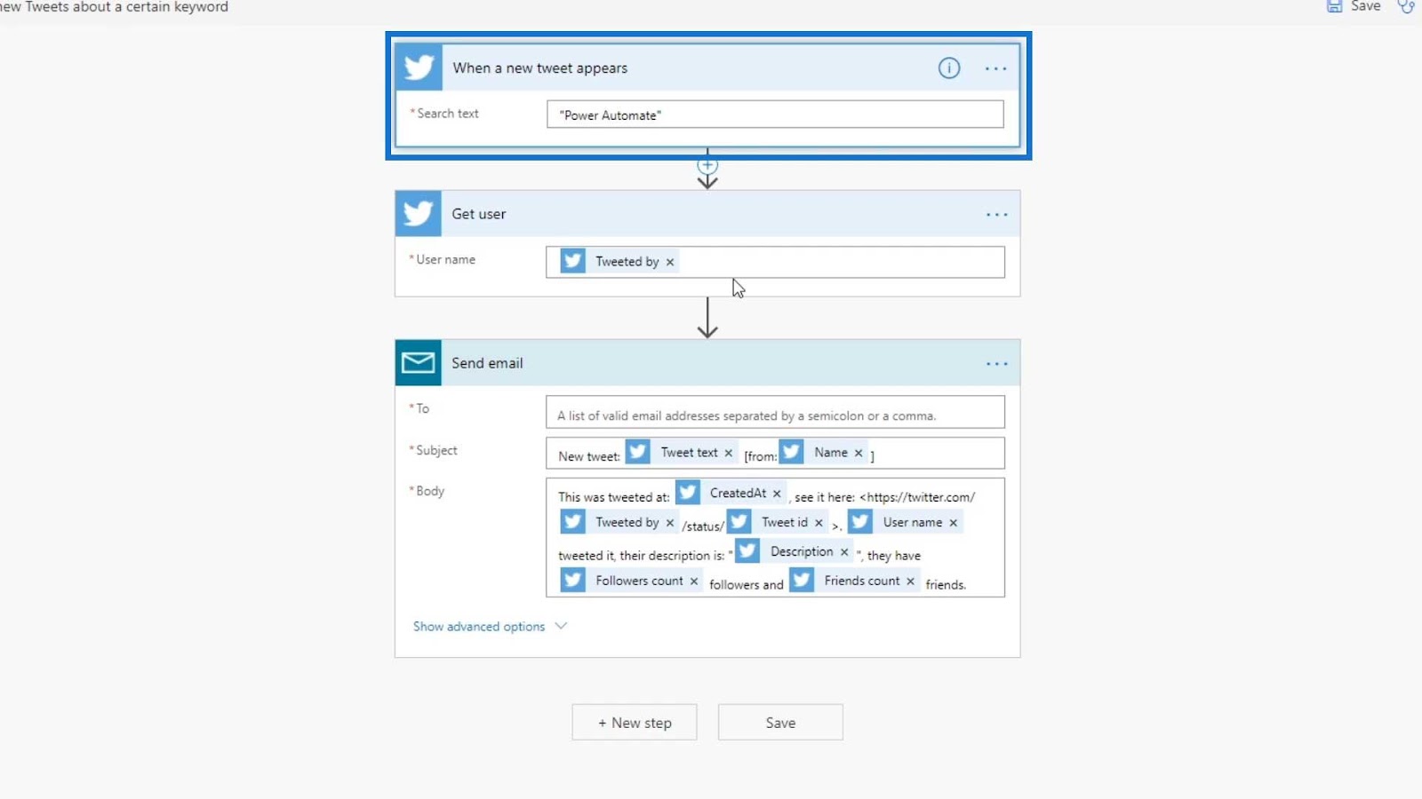 Automated Flow In Microsoft Power Automate