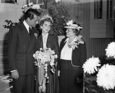 cary grant and barbara hutton on wedding day