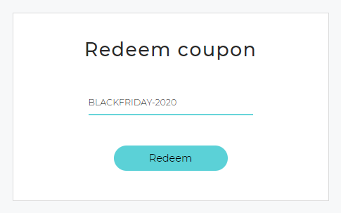 redeem coupon at UXPressia Academy