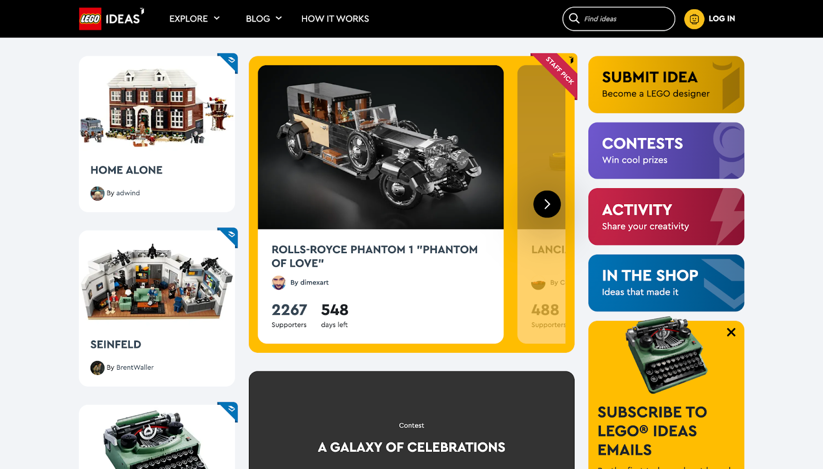 Lego ideas customer centric marketing