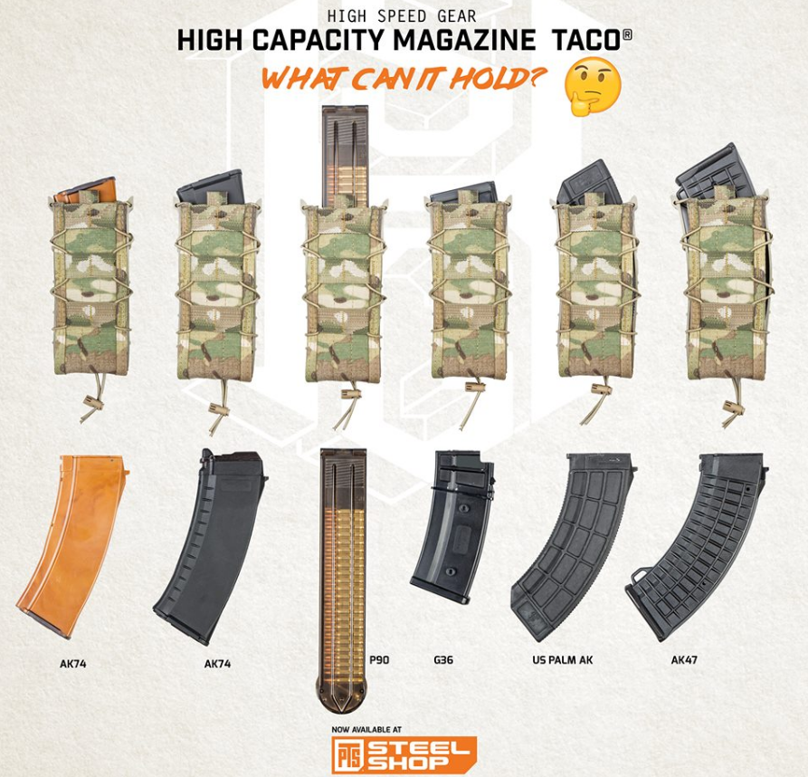 Hsgi Hcm High Capacity Magazine Taco Pts Steel Shop