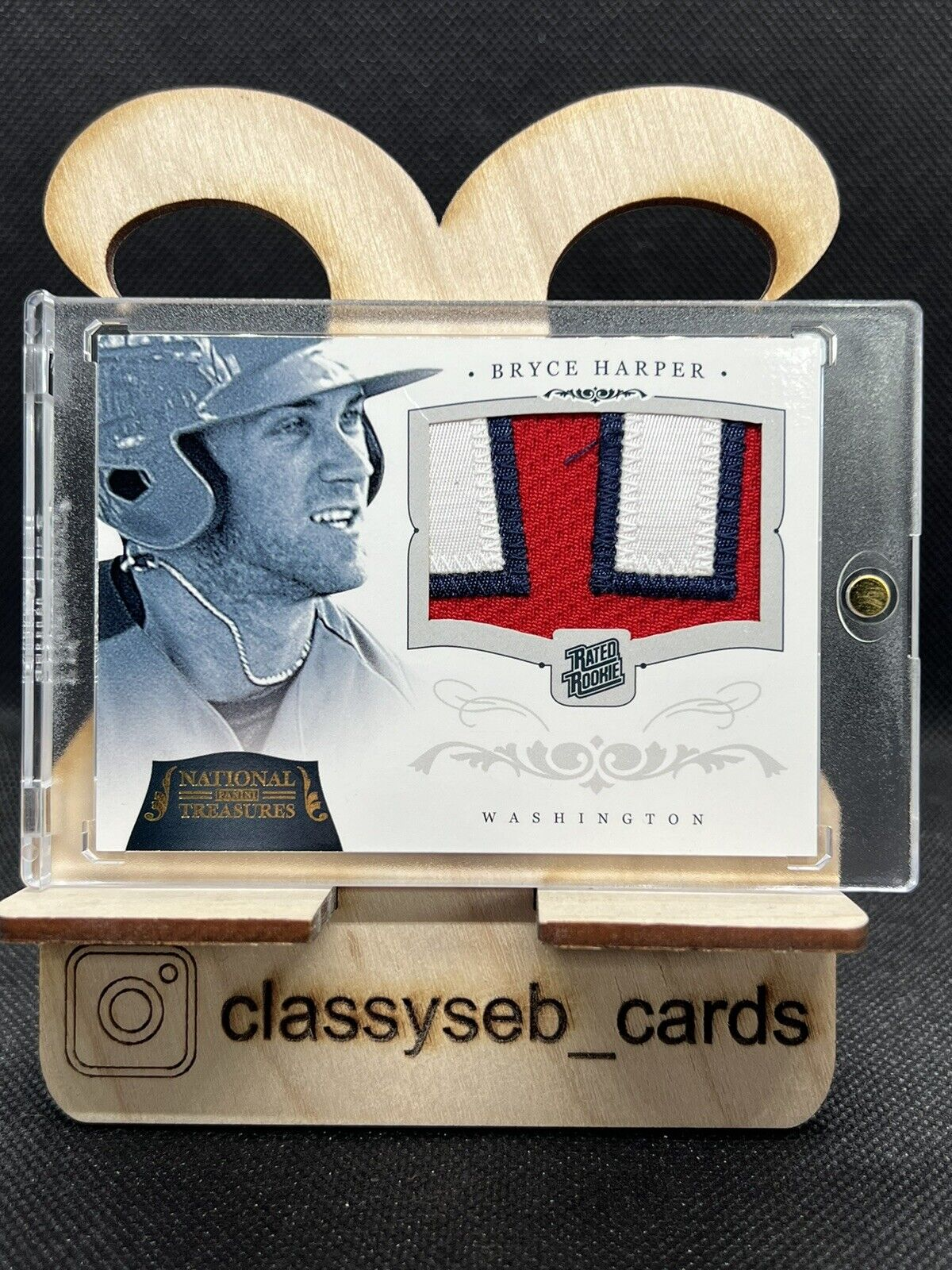 most valuable Bryce Harper Rookie Cards: 2012 Panini National Treasures #160/99