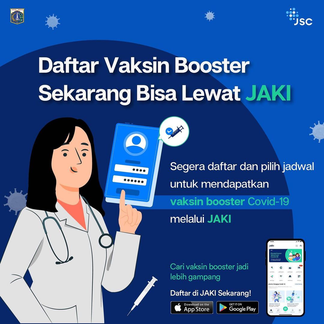 Booster vaksin Ini Daftar