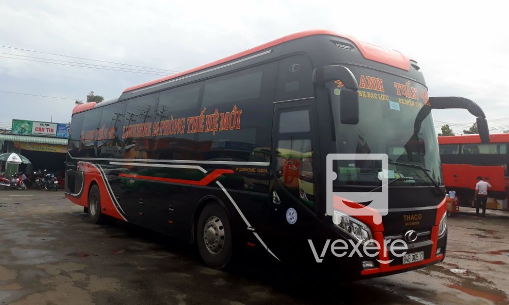 Xe Anh Tuấn từ Sài Gòn đi Bạc Liêu