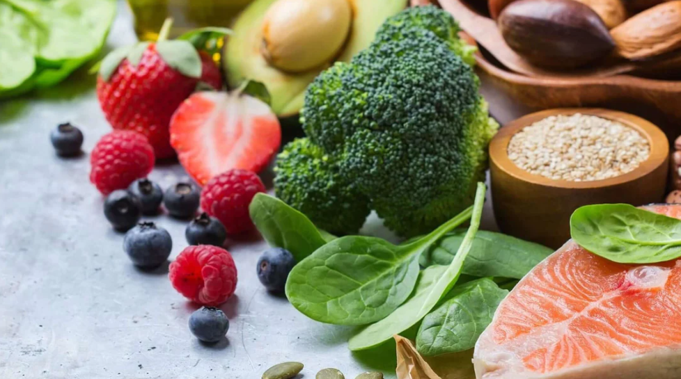 Foto de frutas e legumes