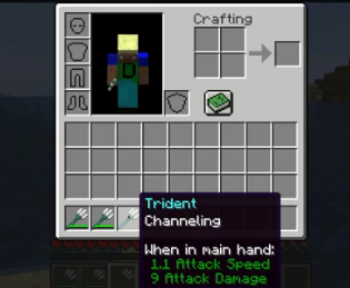 Enchantment in Minecraft: Channeling
