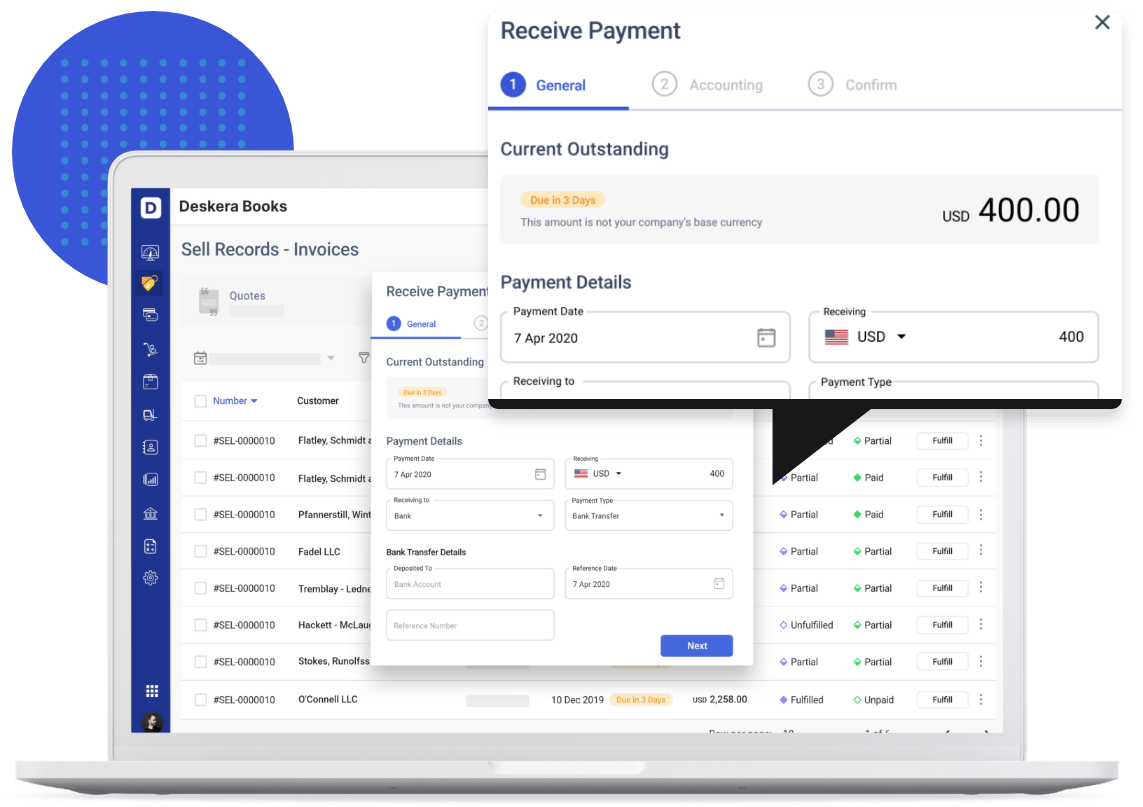 Request Advance Payments with Deskera - Purchase Order vs Invoice