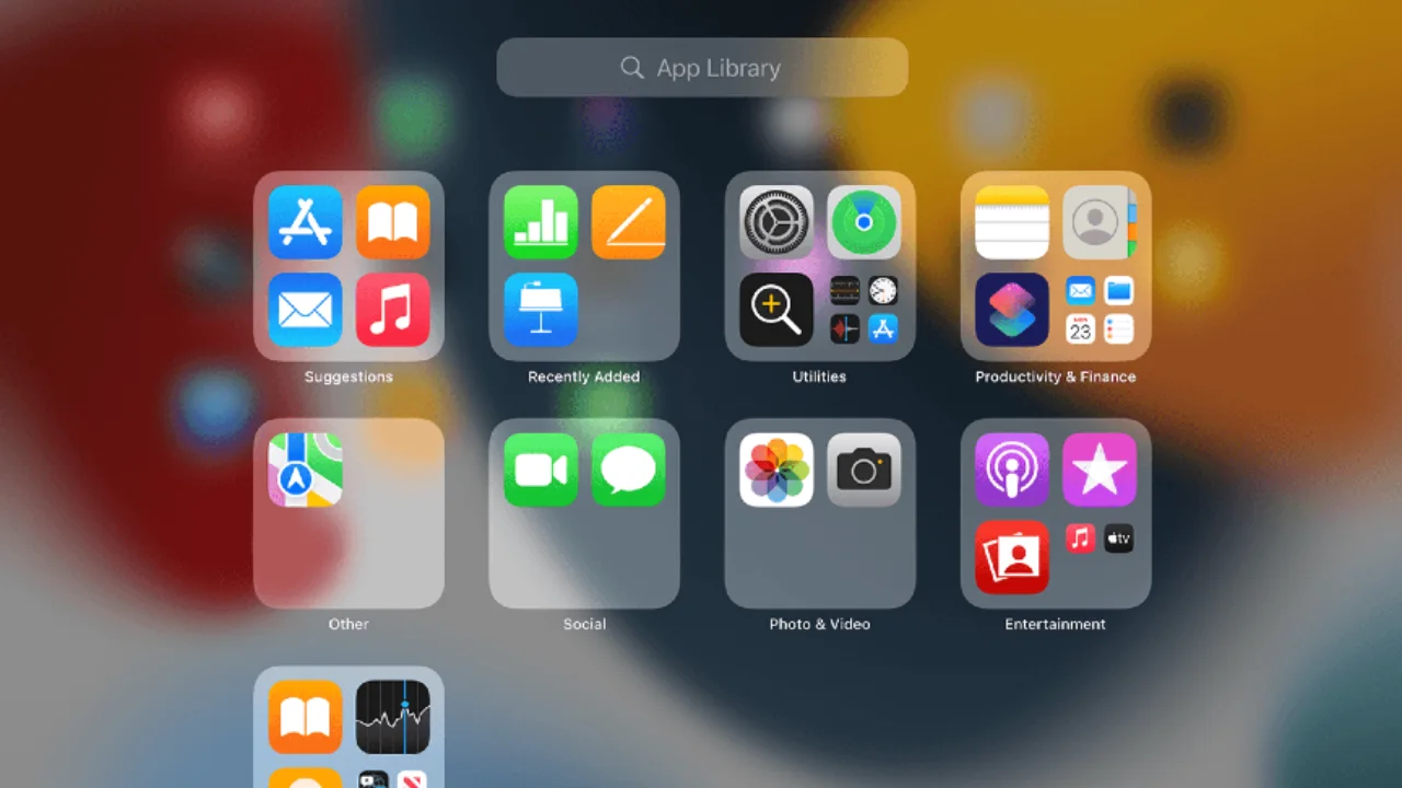 Organize Apps in iPhone Folder