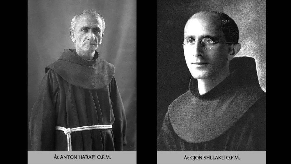  Padre Anton Harapi e Padre Gjon Shllaku, francescani e martiri della Chiesa albanese