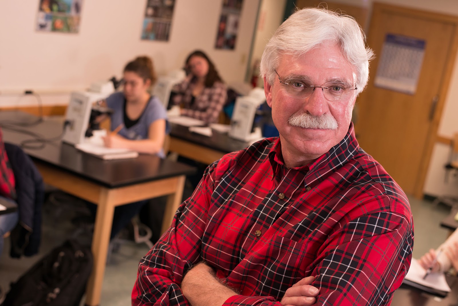 Dr. Stephen Mulkey in the classroom at UF. 