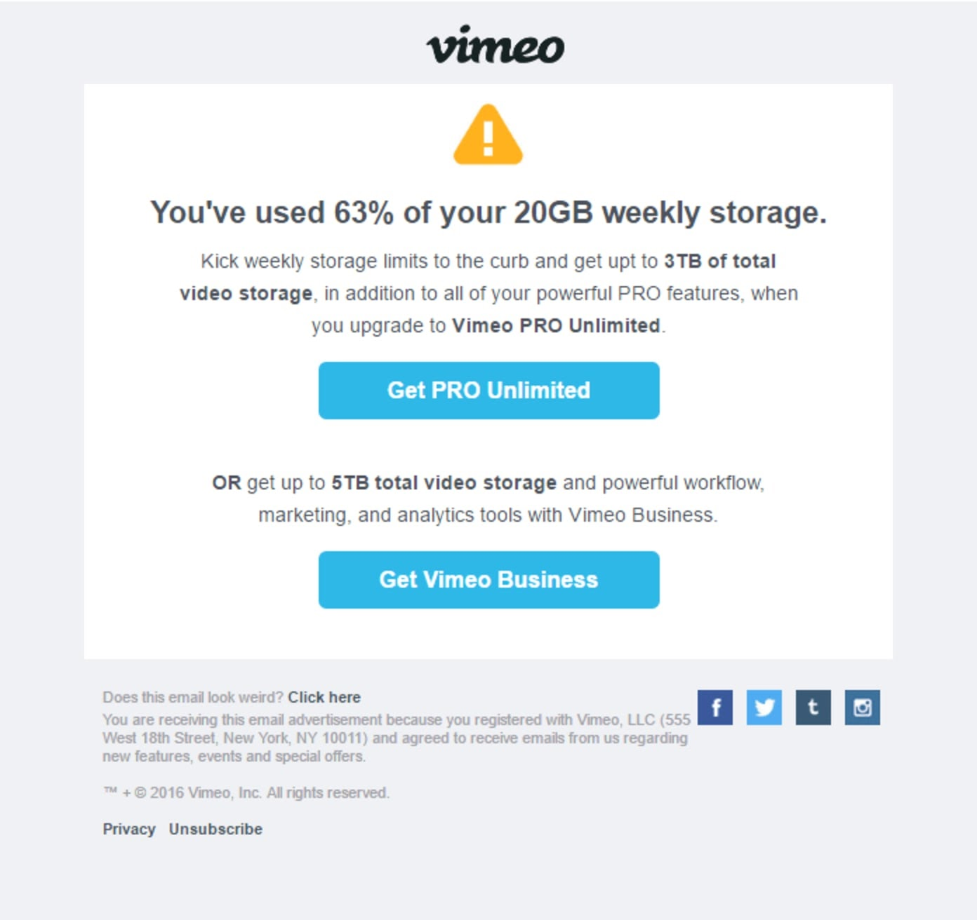Cross-Selling Strategy Explained: Vimeo Example