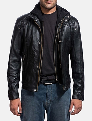 Highschool Black Leather Jacket