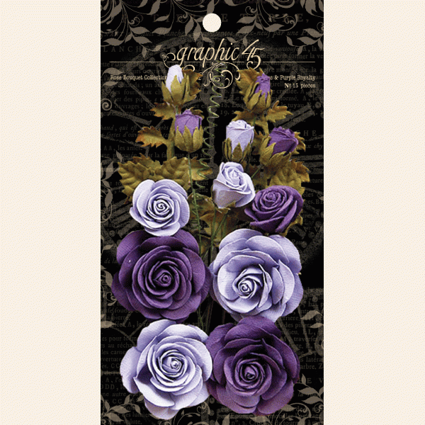Rose Bouquet Collection—French Lilac & Purple Royalty