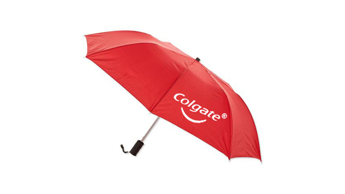 colgate manufacturer umbrella promotional holiday gifts