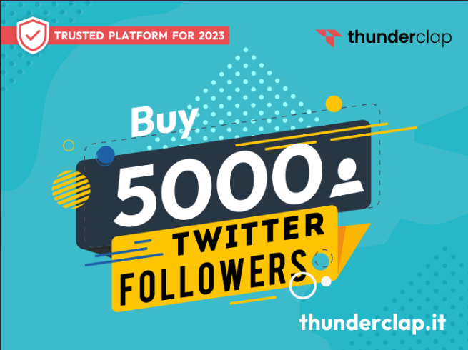 buy 5000 twitter followers